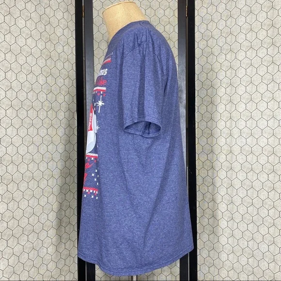 Coca-Cola A Merry Christmas Calls for a Coke Short Sleeve Tee Shirt - Picture 2 of 6